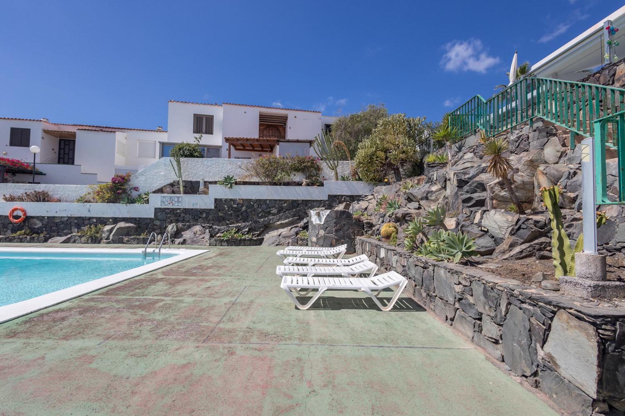 Playa Del Aguila Bungalow Con Terraza Solarium Maspalomas  Luaran gambar