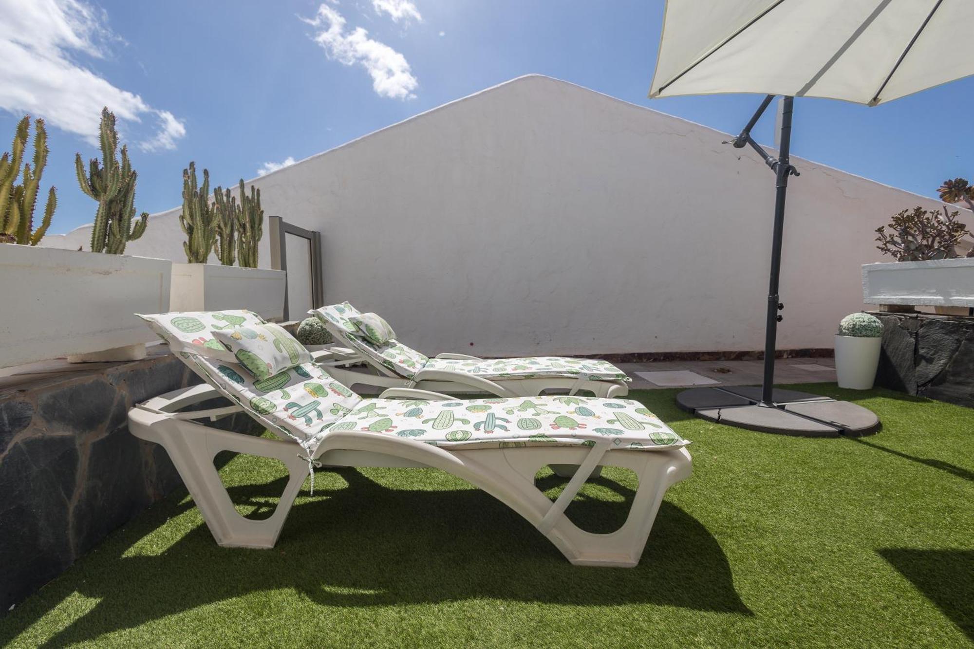 Playa Del Aguila Bungalow Con Terraza Solarium Maspalomas  Luaran gambar