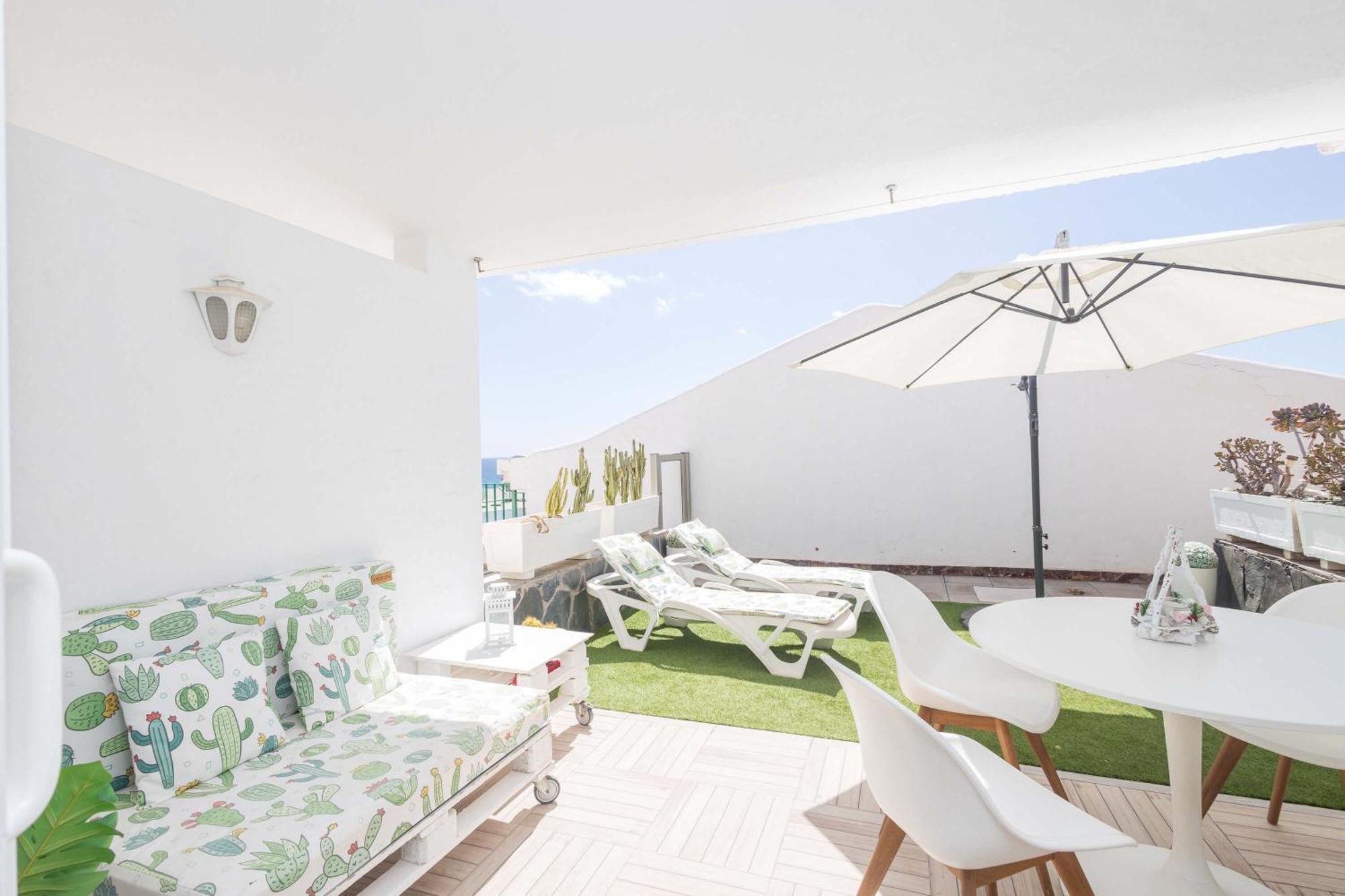 Playa Del Aguila Bungalow Con Terraza Solarium Maspalomas  Luaran gambar