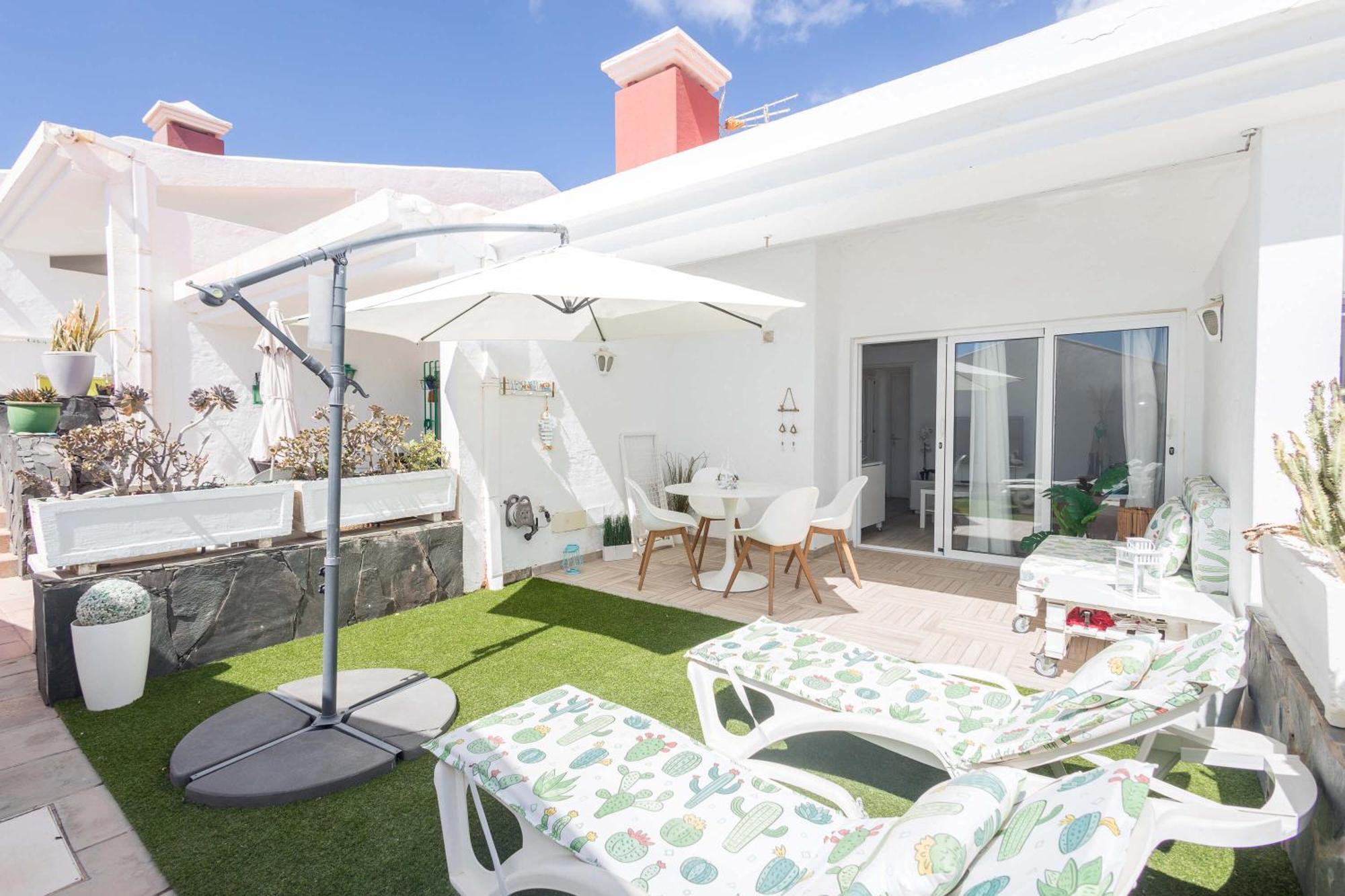 Playa Del Aguila Bungalow Con Terraza Solarium Maspalomas  Luaran gambar