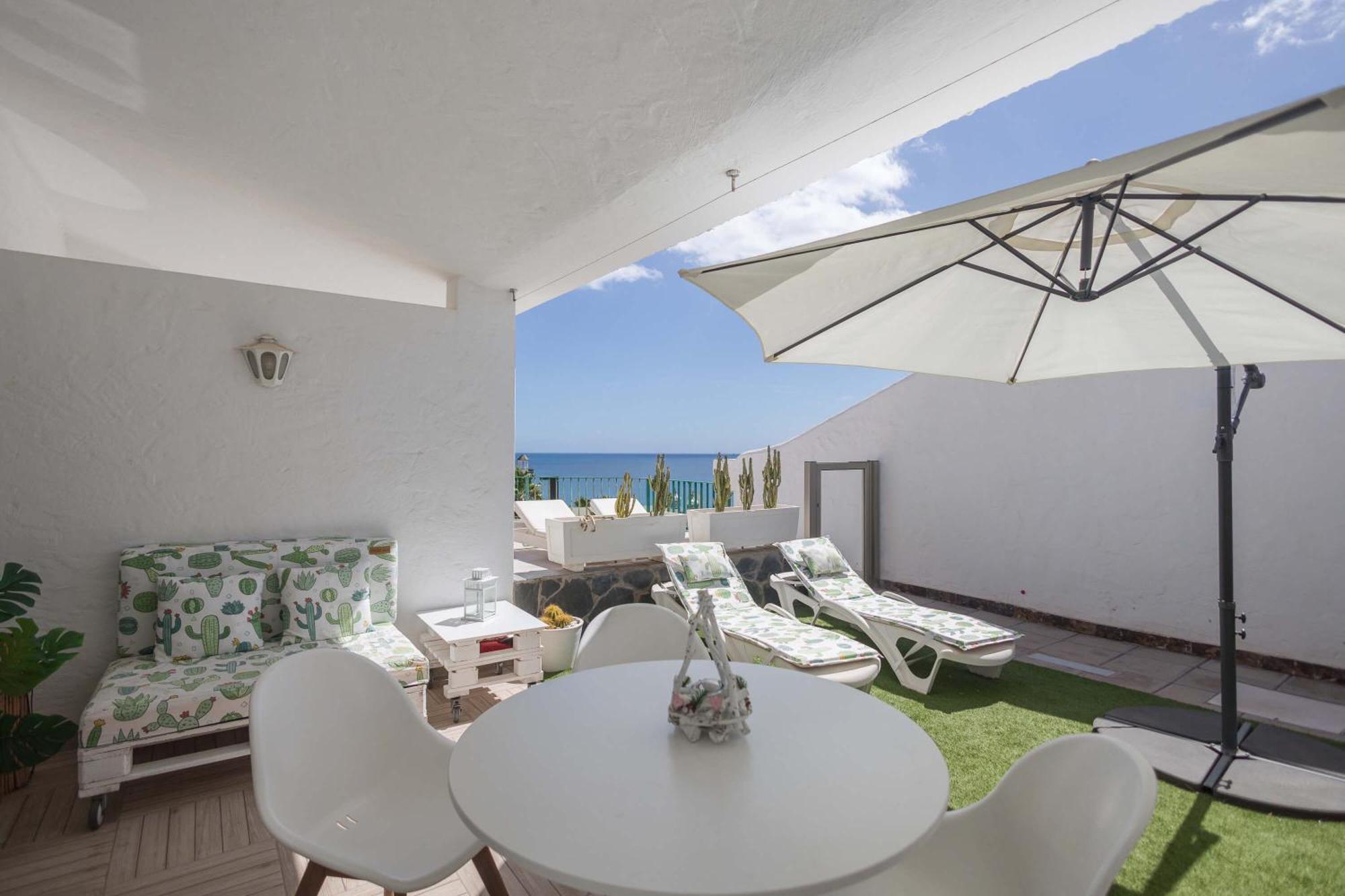 Playa Del Aguila Bungalow Con Terraza Solarium Maspalomas  Luaran gambar